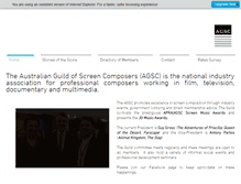 Tablet Screenshot of agsc.org.au