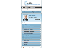 Tablet Screenshot of agsc.com.au